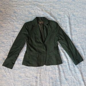 New York & Company two-button jacket in teal